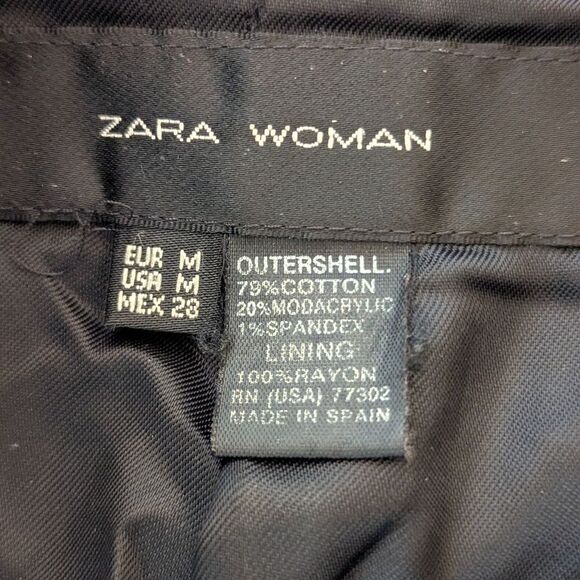 Zara Velvet Steampunk Victorian Dark Academia Cosplay Whimsygoth Blazer Jacket M - Picture 2 of 10